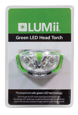 LUMii LUMii Green LED Head Torch