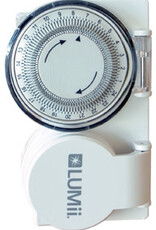 LUMii LUMii 24 Hour HD Timer - EU Schuko - Heavy Duty - Schuko CEE 7/4 Socket