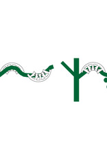 Wit merk Plant Bends - Pack of 50