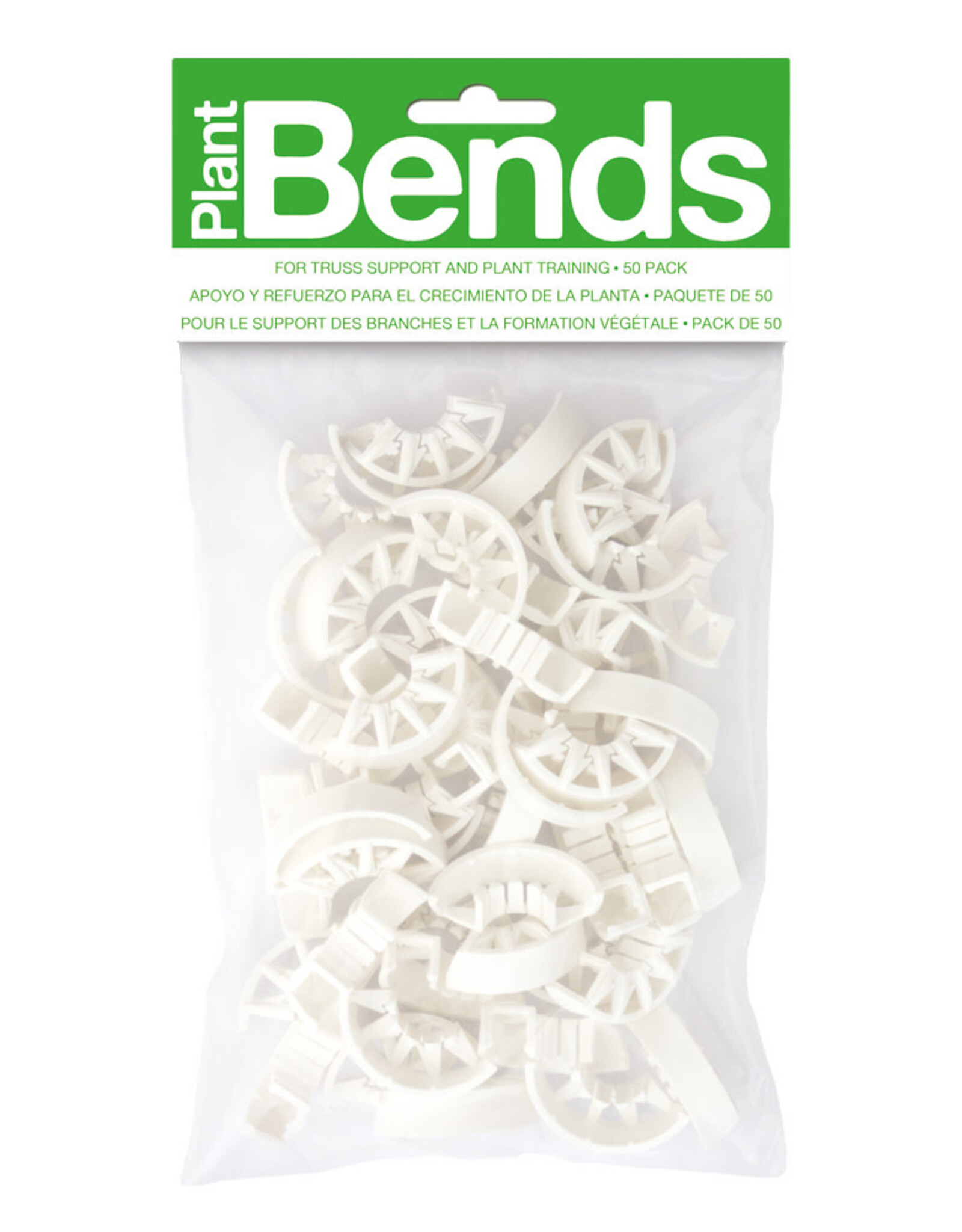 Wit merk Plant Bends - Pack of 50