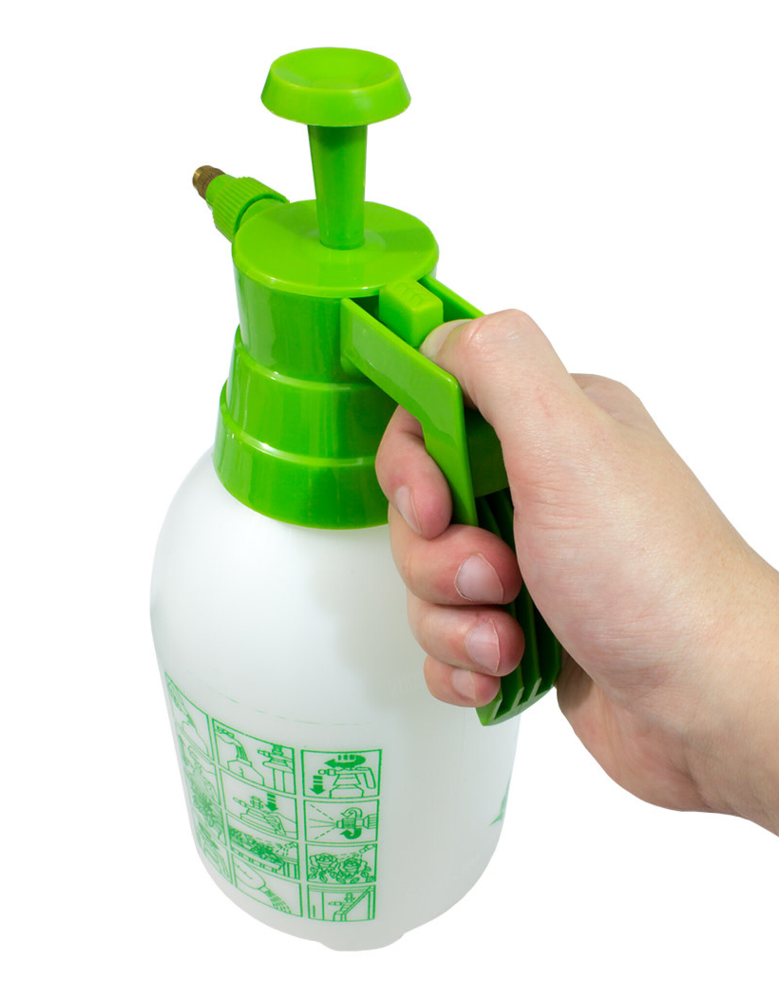 Wit merk Pump Up Compression Sprayer - 2L