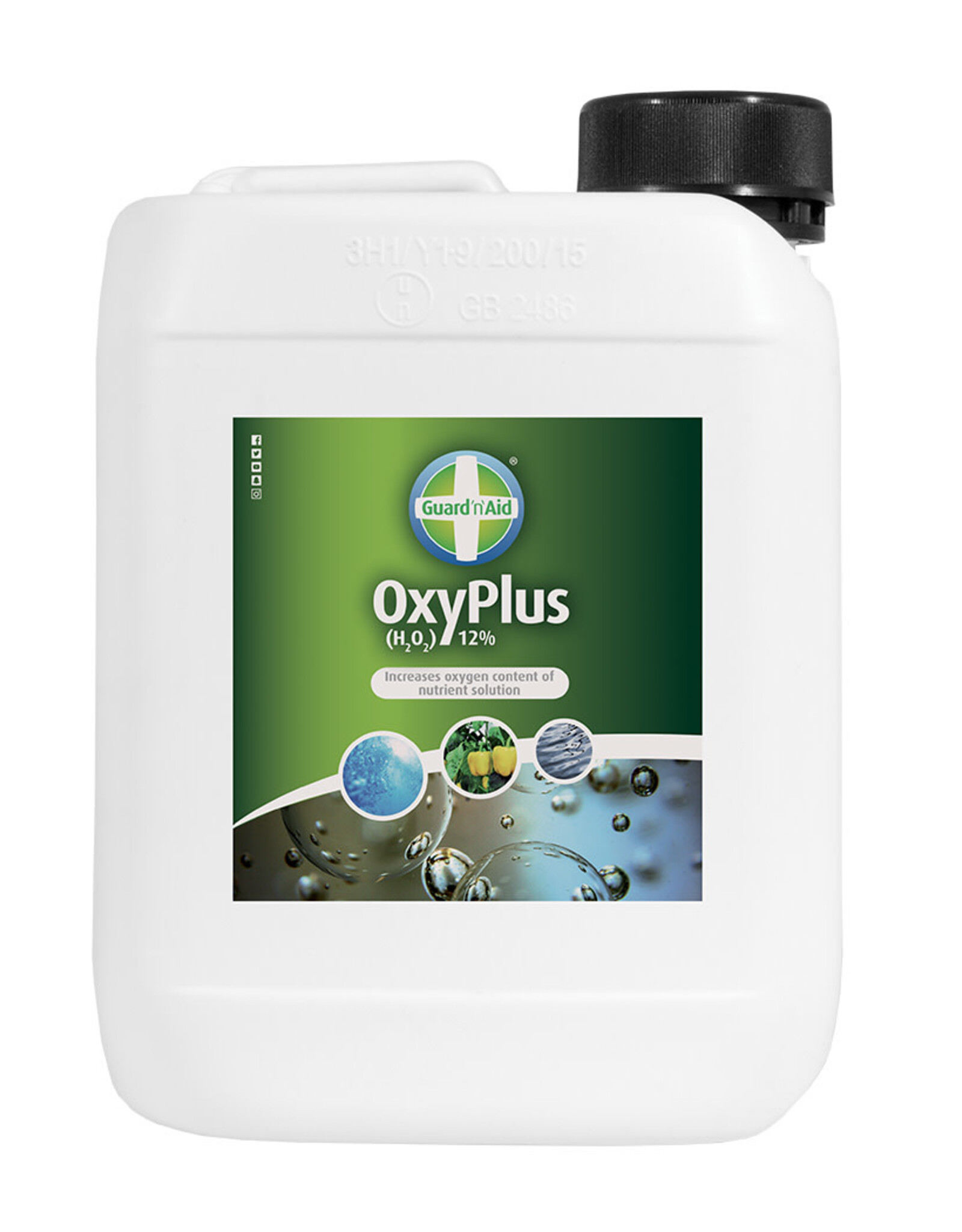 Guard'n'Aid Guard'n'Aid OxyPlus 12% 5L - H₂O₂