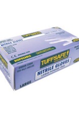 Nitrile Blue Nitrile Gloves - Box of 100 - XL - Powder Free, Disposable