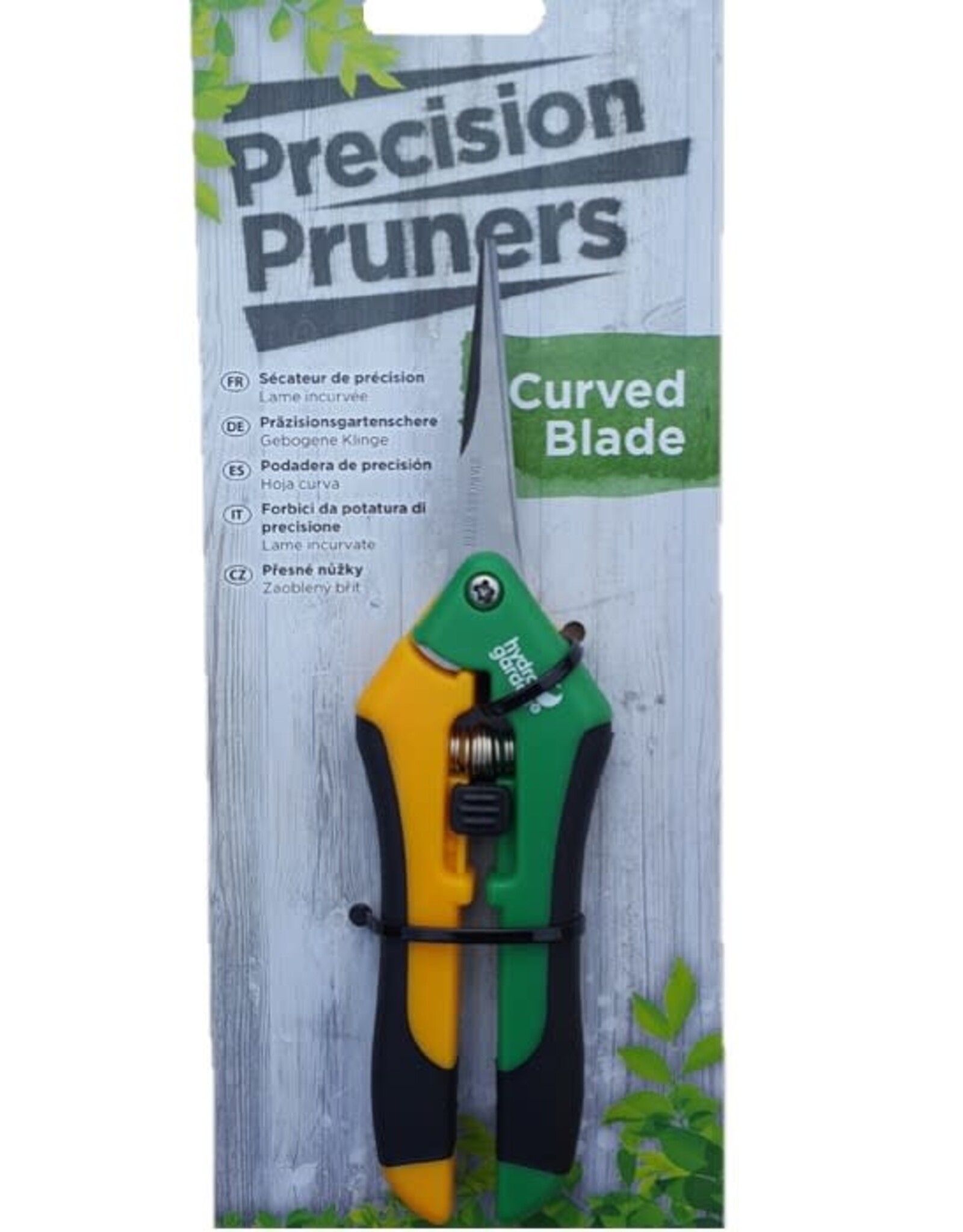 Hydro Garden Stainless Steel Curved Blade Precision Pruners