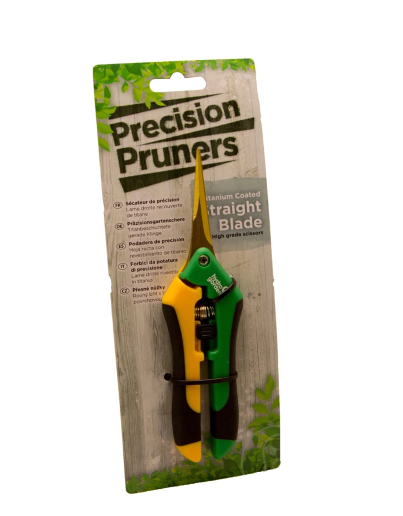Hydro Garden Titanium Coated Straight Blade Precision Pruners