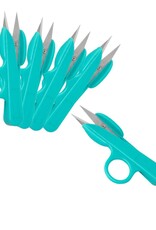 Wit merk Stainless Steel Mini Clippers - Pack of 12