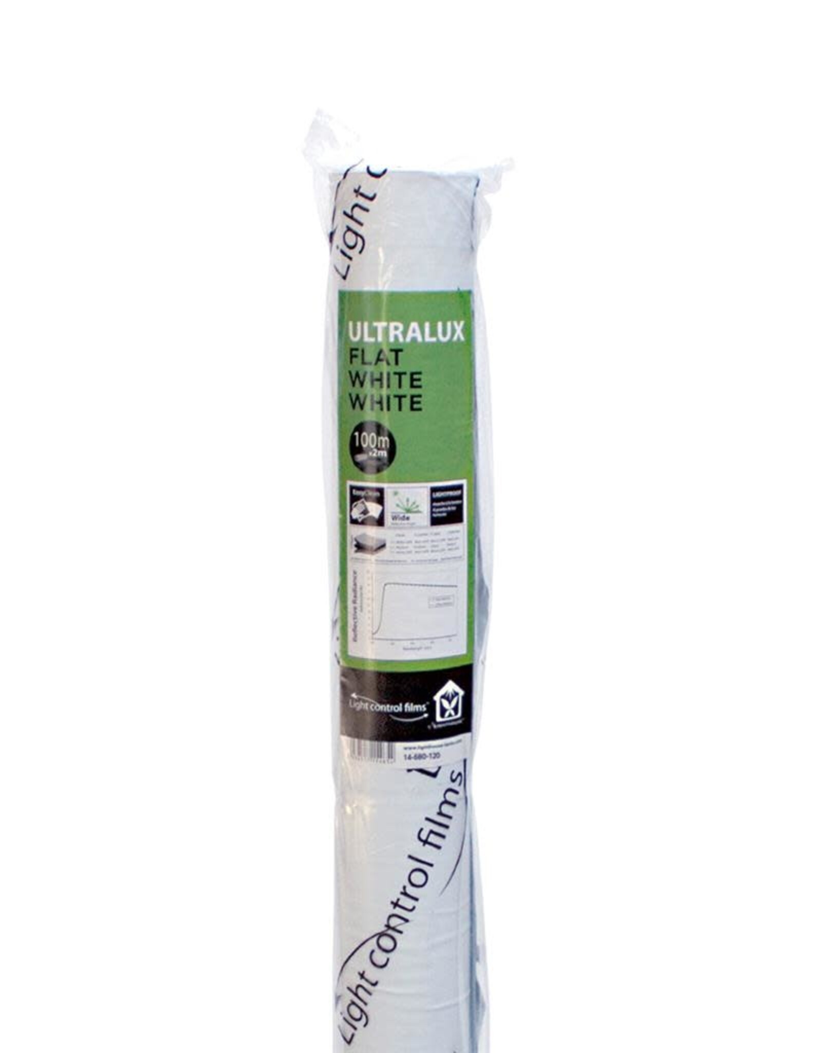 LightHouse LightHouse ULTRALUX Dubbelzijdig Wit Folie - 100m Rol