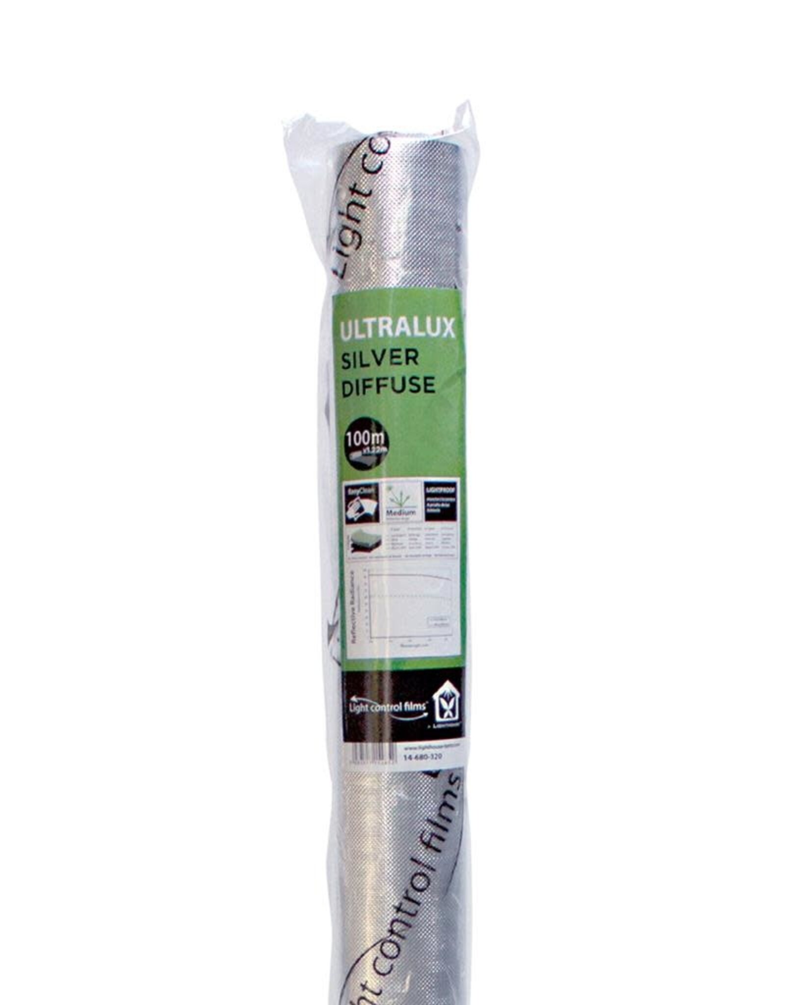 LightHouse LightHouse ULTRALUX Zilver Diffuus - 100m Rol