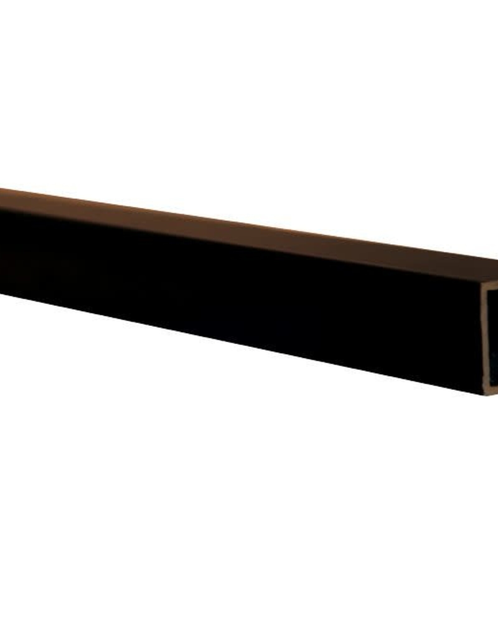 BUILDiT BUILDiT Zwart Aluminium Legering 25mm² Buizen - 2m