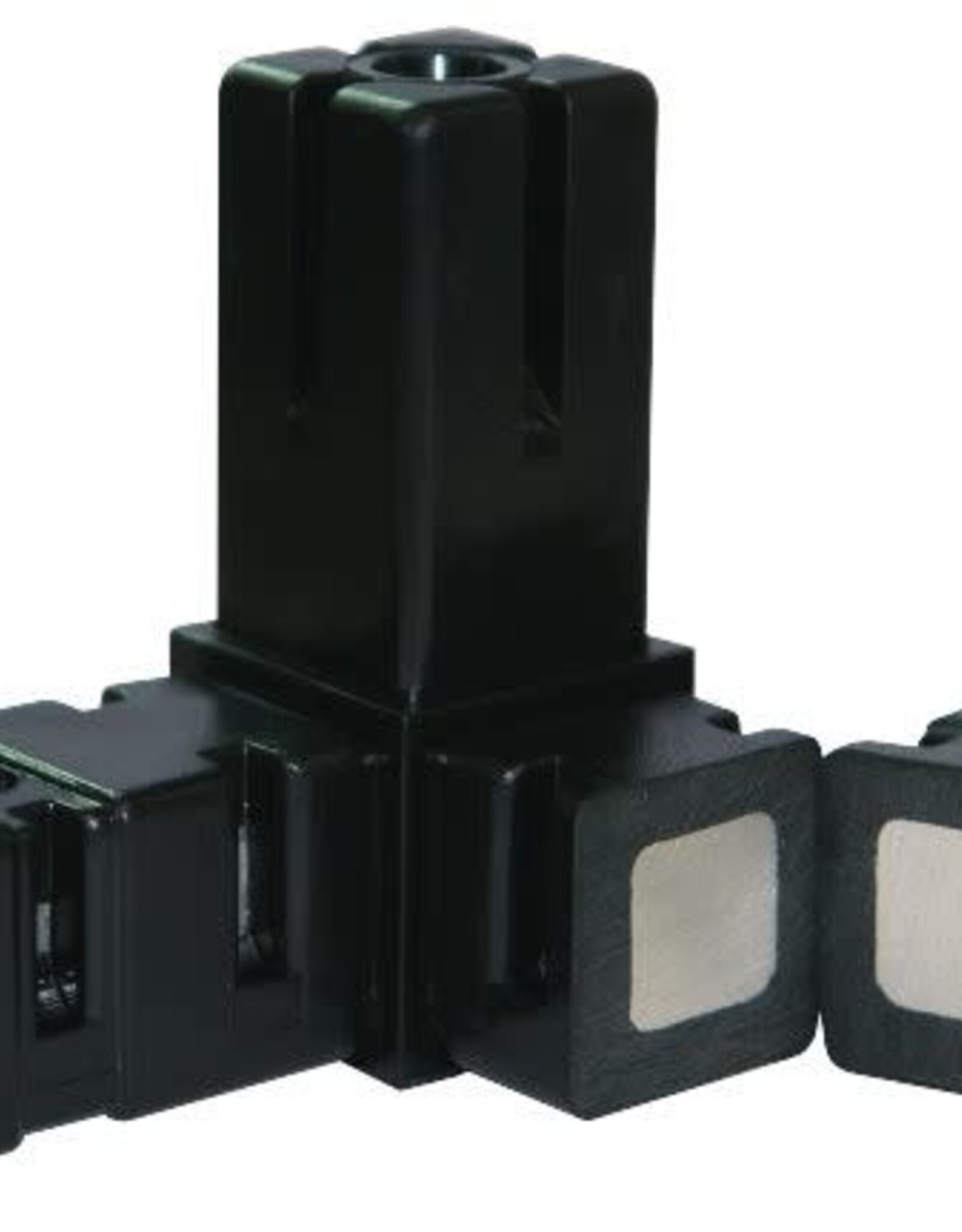 BUILDiT BUILDiT Black Elbow Connector