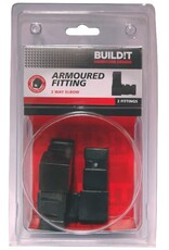 BUILDiT BUILDiT Black Elbow Connector