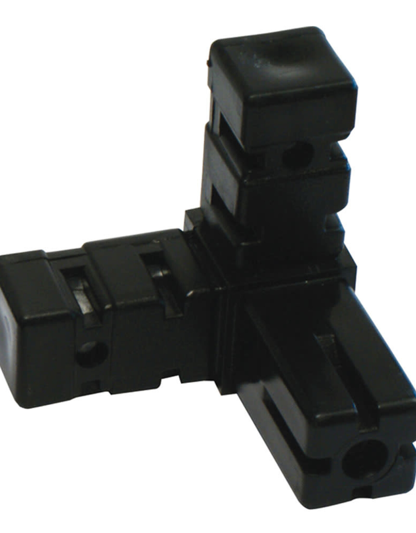 BUILDiT BUILDiT Black 3 Way Corner Connector