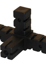 BUILDiT BUILDiT Zwart 4-weg T BUILDiT BUILDiT Zwart 4-weg T