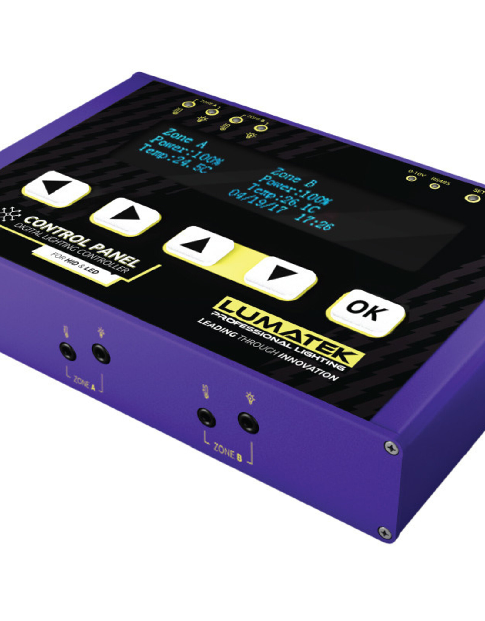 Lumatek Lumatek Control Panel Plus(HID+LED) 2-kanaals licht controller