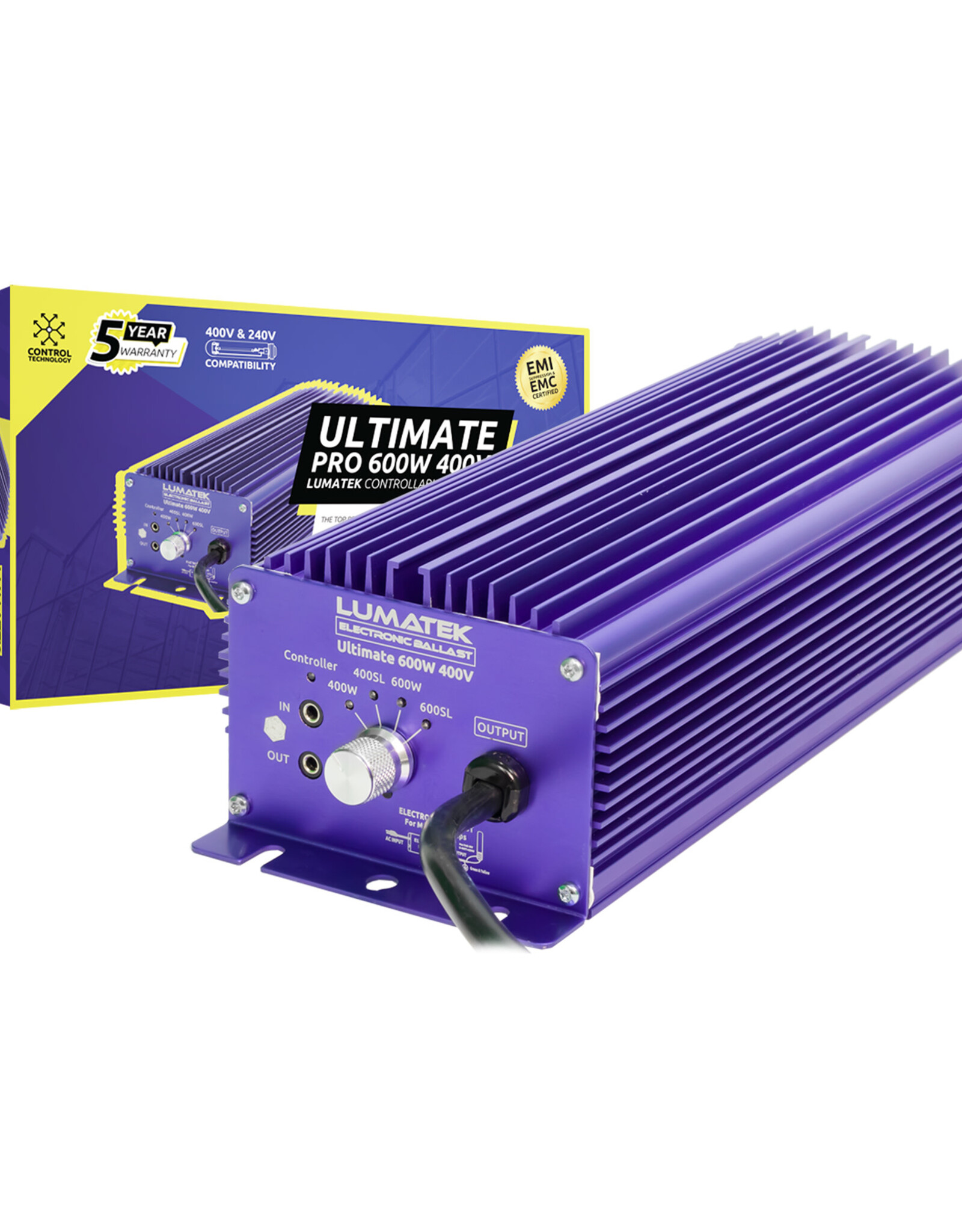 Lumatek Lumatek Ultimate PRO 600w Regelbare Ballast