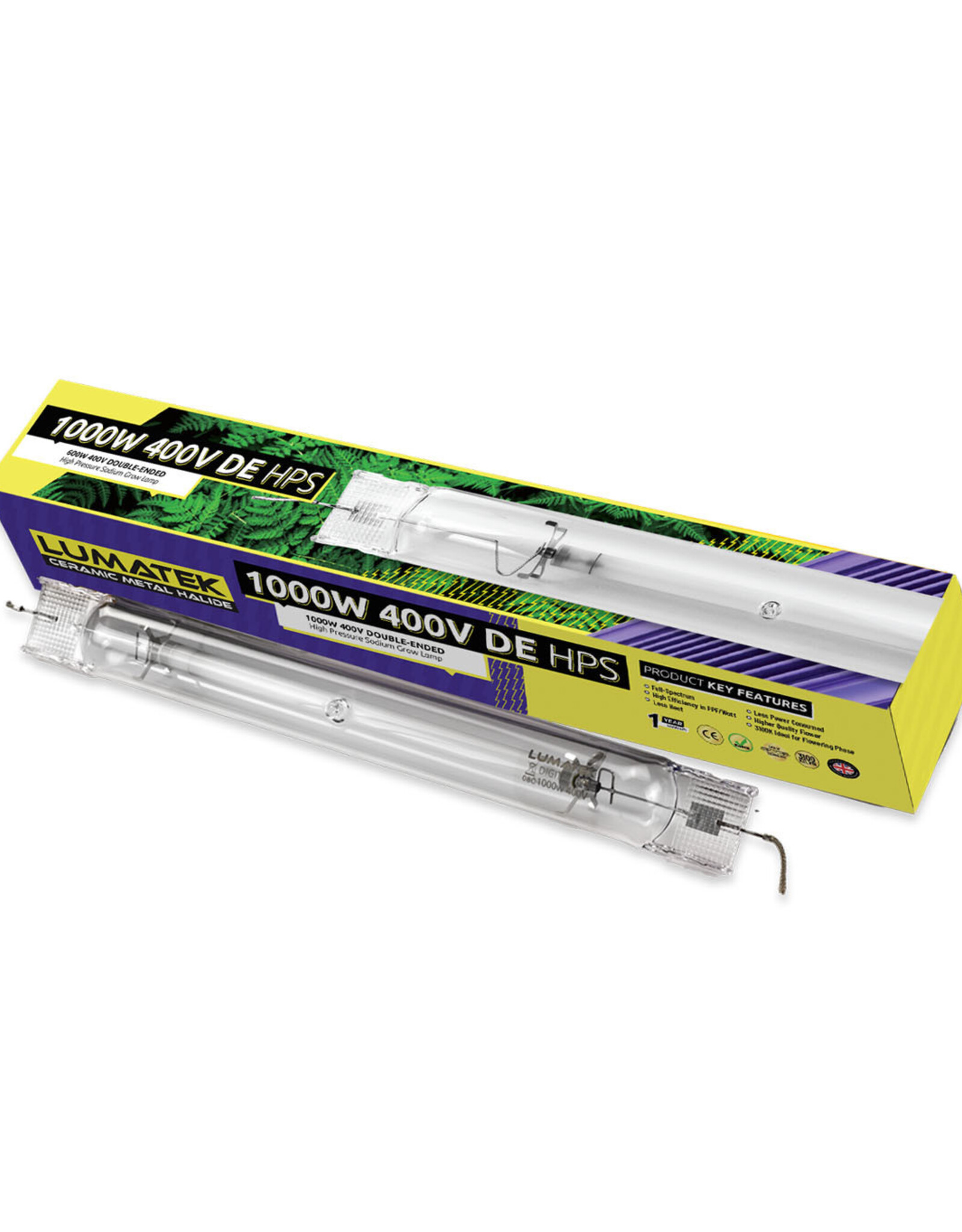 Lumatek Lumatek 1000W HPS Lamp 400V