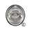 Headlamp with chrome rim, E-marked (Porsche 911 - 1970-1983)