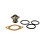 Thermostat with seal, 87 C (Porsche 924 - 1976-1988)