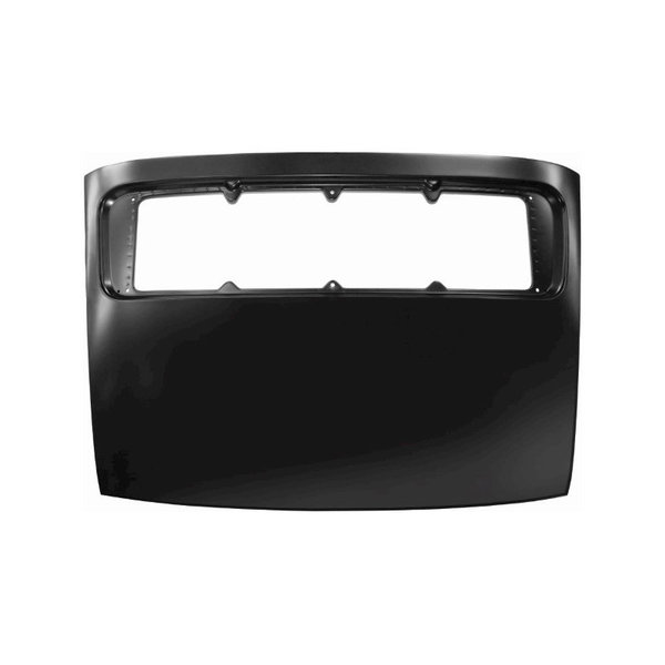 Engine hood, rear, with hole for license plate lamp (Porsche 911 - 1968-1973)