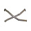 Cross pipe set without catalytic converter, Stainless Steel, "Gillet" (Porsche 911 - 1994-1998)