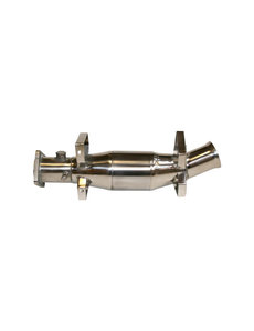  Catalytic converter, Sport, 100 cells, Stainless Steel, polished (Porsche 911 - 1989-1994)
