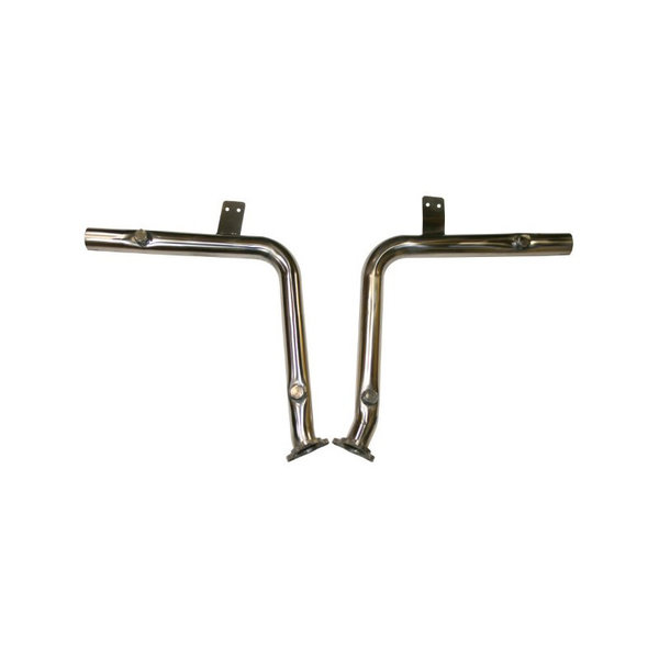 Catalytic pipe set, Stainless Steel (Porsche Boxster - 2000-2004)