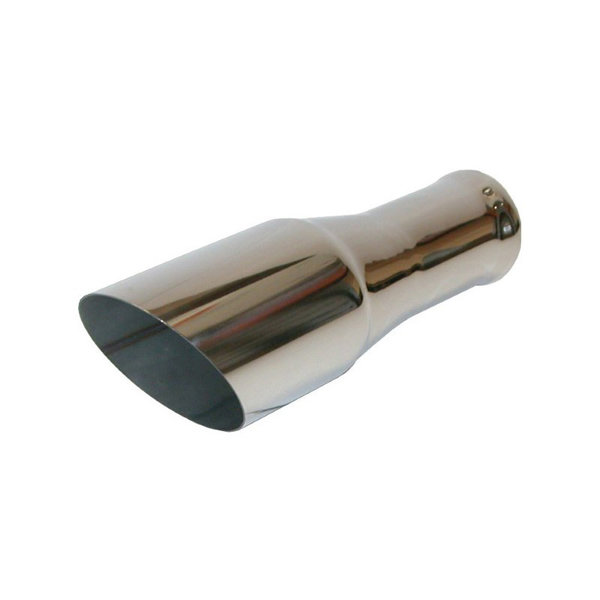 Tail pipe, Ø 102 mm, Stainless Steel, polished (Porsche 911 - 1989-1994)