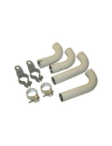  Tail pipe kit with clamps (complete kit not available from Porsche) (Porsche 356 - 1960-1965)