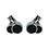 Tail pipe kit, turbo look, left/right, stainless steel (Porsche 911 - 1998-2001)