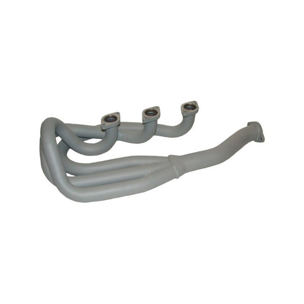 Exhaust racing tubes without heating function, left. Replacing 91.011 (Porsche 911 - 1970-1977)