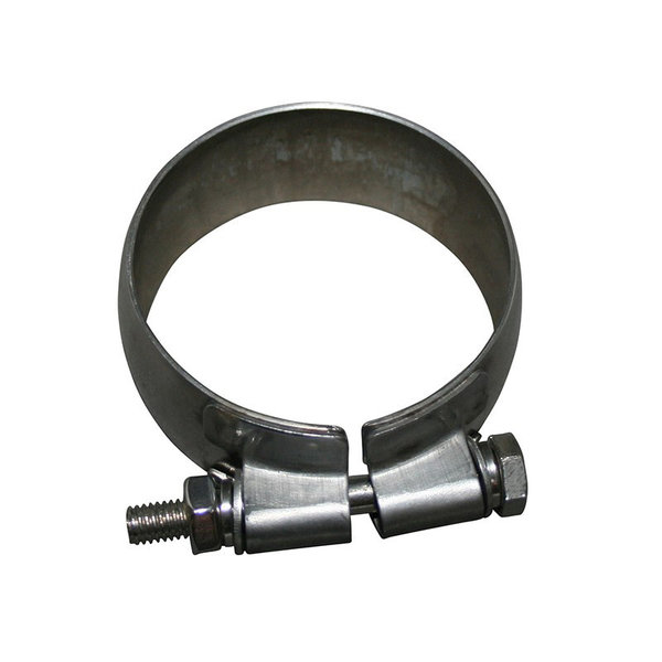 Exhaust clamp with bolt and nut, Ø75 mm (Porsche 911 - 1989-1994 / Porsche 968 - 1992-1995)