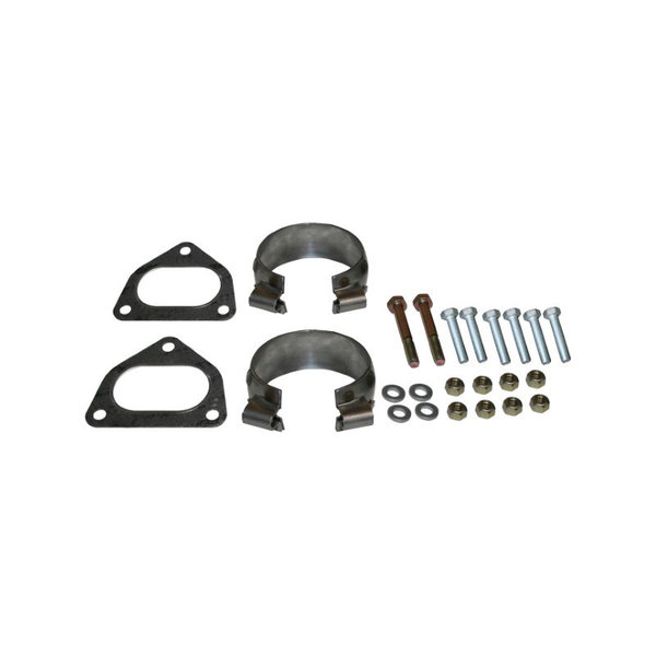 Mounting kit for cross pipe set with clamps, gaskets, nuts & bolts (Porsche 911 - 1994-1998)