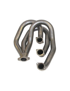  Exhaust racing heat exchanger without heating function, Ø45 mm outside, Stainless Steel, left. Modification can be needed (Porsche 911 - 1965-1979)