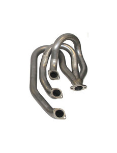  Exhaust racing heat exchanger without heating function, Ø45 mm outside, Stainless Steel, right. Modification can be needed (Porsche 911 - 1963-1979)