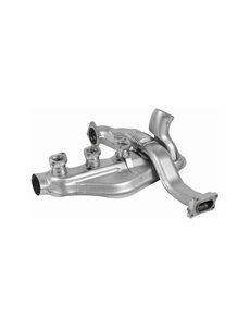  Heat exchanger, stainless steel, left (Porsche 911 - 1989-1994)