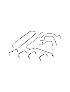  Brake line kit, 1 circuit brake system. With 8 lines for 1 vehicle (Porsche 356 - 1963-1965)
