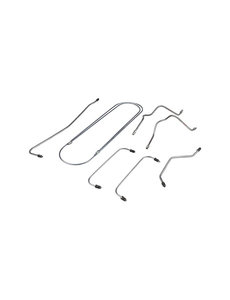  Brake line kit, 1 circuit brake system. With 7 lines for 1 vehicle (Porsche 356 - 1950-1963)