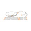 Brake line kit. With 12 lines for 1 vehicle (Porsche 914 - 1970-1976)