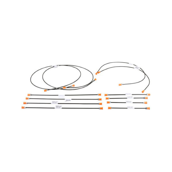 Brake line kit. With 12 lines for 1 vehicle (Porsche 914 - 1970-1976)