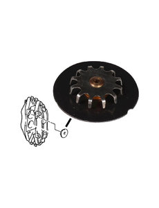  Brake pad damping shim, 44 mm, front (Porsche 911 - 1989-1998 / Porsche 928 - 1987-1995)