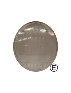  Headlamp lens, assymmetrically, with E-mark (Porsche 356 - 1950-1965)