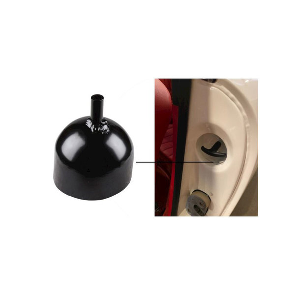Pocket in door pillar for engine lid pull handle, fits 591047-5 (Porsche 911 - 1970-1973)