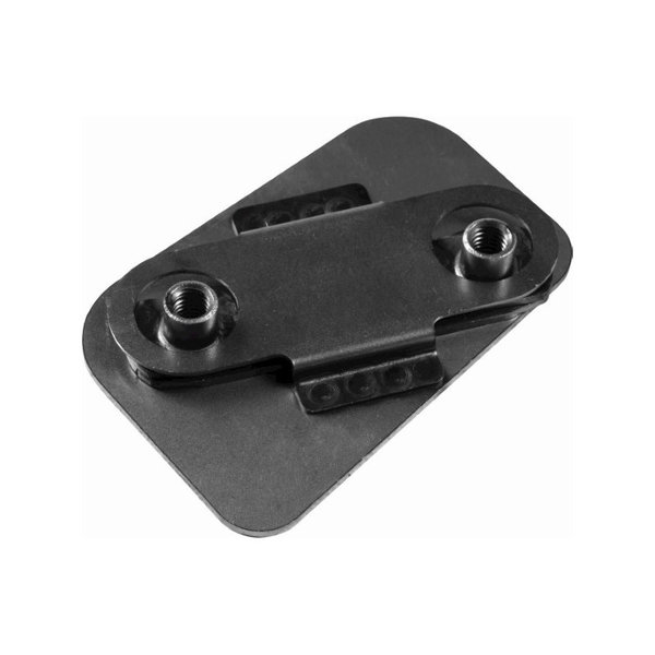 Door striker mounting plate, without paint, right (Porsche 911 - 1970-1973)
