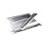 Reinforcement plate set in aluminium for Targa roof, 3 pcs., OE quality (Porsche 911 - 1970-1993 / Porsche 911/912 - 1965-1969)