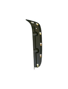  Wing joining plate, right, with clips (Also fits 69-73, but with "flat" look). Painted aluminized steel. (Porsche 911 - 1970-1973 / Porsche 911/912 - 1965-1969)