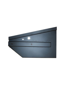  Battery box side with bumper bracket, left (Porsche 356 - 1960-1965)