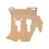 Pedal floor board, form-pressed laminated birchwood (Porsche 911 - 1970-1973 / Porsche 911/912 - 1965-1969)