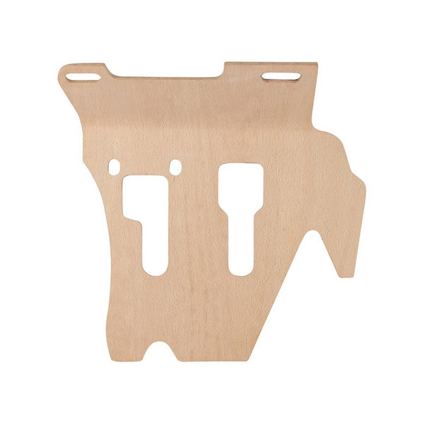 Pedal floor board, form-pressed laminated birchwood (Porsche 911 - 1970-1973 / Porsche 911/912 - 1965-1969)