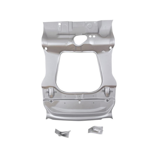 Front floor with suspension mounts and axle tunnel (with weld through primer) (Porsche 911 - 1974-1977)
