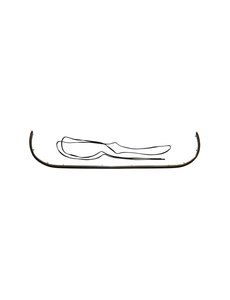  Moulding for bumper, front (Porsche 911 - 1970-1973 / Porsche 911/912 - 1965-1969)